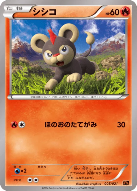 Litleo 5/23 from M Charizard-EX Mega Battle Deck