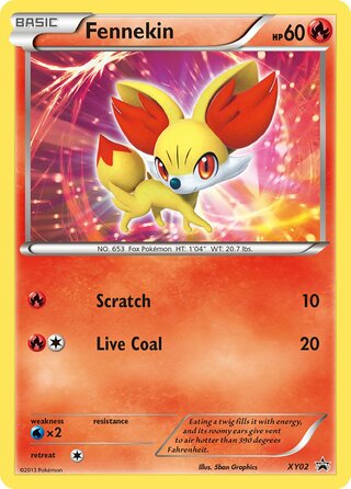 Fennekin 2/211 from XY Promos