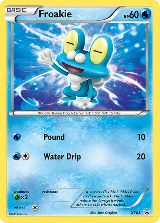 Froakie 3/211 from XY Promos
