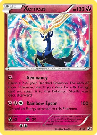 Xerneas 5/211 from XY Promos
