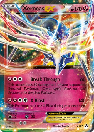 Xerneas-EX 7/211 from XY Promos