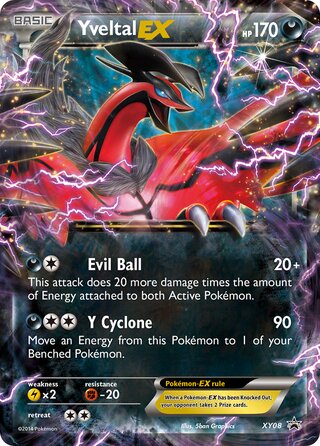 Yveltal-EX 8/211 from XY Promos