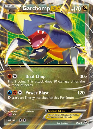 Garchomp-EX 9/211 from XY Promos
