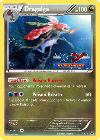Dragalge 10/211 from XY Promos