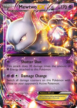 Mewtwo-EX 107/211 from XY Promos