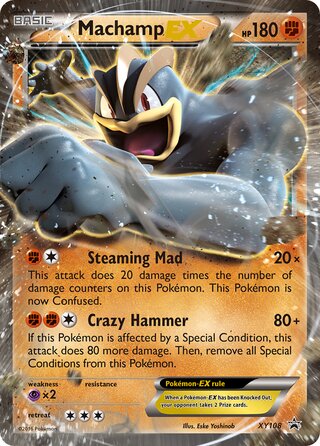 Machamp-EX 108/211 from XY Promos