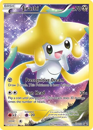 Jirachi 112/211 from XY Promos