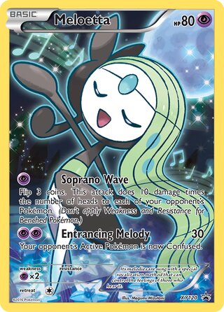 Meloetta 120/211 from XY Promos