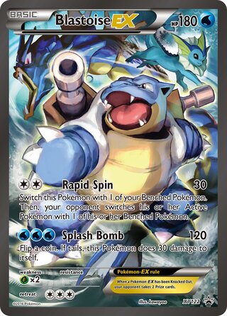 Blastoise-EX 122/211 from XY Promos