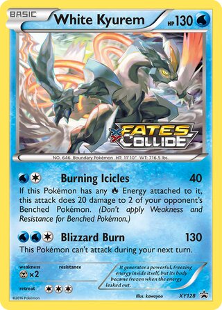 White Kyurem 128/211 from XY Promos