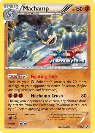 Machamp 13/211 from XY Promos