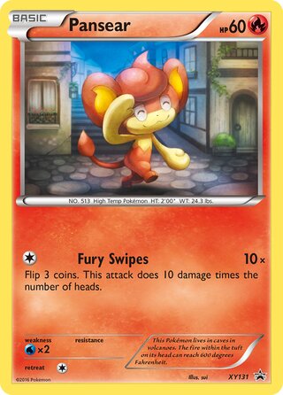 Pansear 131/211 from XY Promos