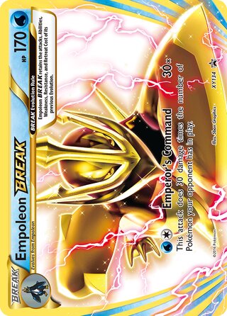 Empoleon BREAK 134/211 from XY Promos