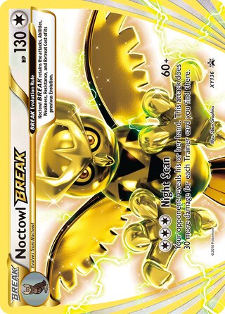 Noctowl BREAK 136/211 from XY Promos