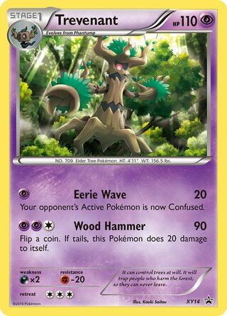Trevenant 14/211 from XY Promos