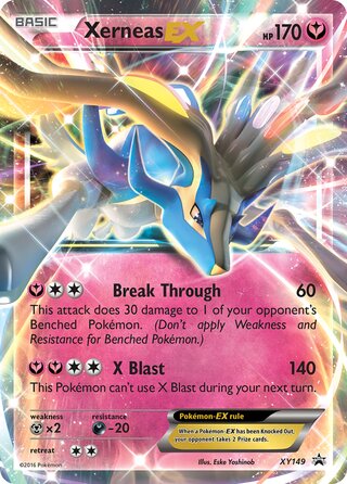 Xerneas-EX 149/211 from XY Promos