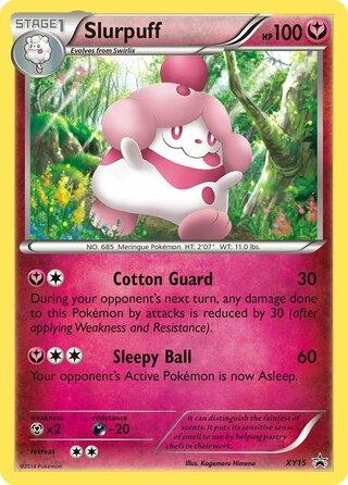 Slurpuff 15/211 from XY Promos