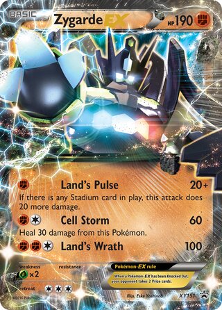 Zygarde-EX 151/211 from XY Promos