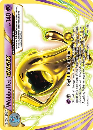 Wobbuffet BREAK 155/211 from XY Promos
