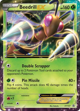Beedrill-EX 157/211 from XY Promos