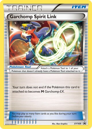 Garchomp Spirit Link 169/211 from XY Promos