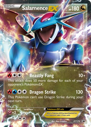 Salamence-EX 170/211 from XY Promos