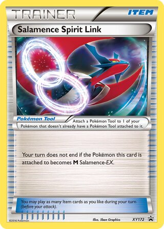 Salamence Spirit Link 172/211 from XY Promos
