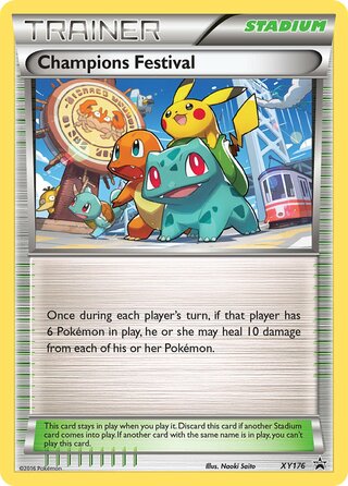 Champions Festival 176/211 from XY Promos