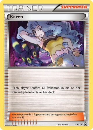 Karen 177/211 from XY Promos