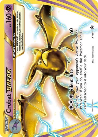 Crobat BREAK 181/211 from XY Promos