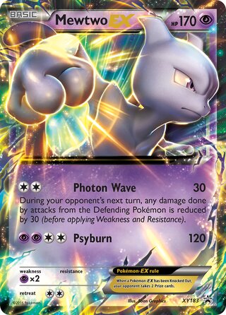 Mewtwo-EX 183/211 from XY Promos