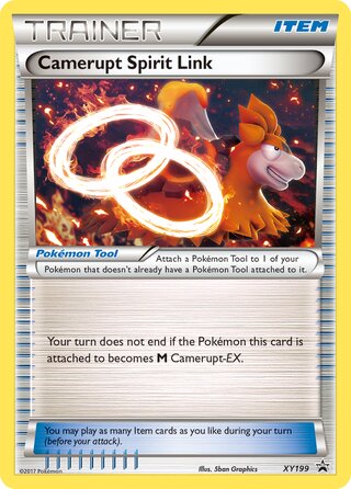 Camerupt Spirit Link 199/211 from XY Promos