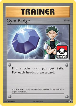 Gym Badge 203/211 from XY Promos