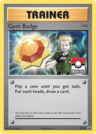 Gym Badge 205/211 from XY Promos
