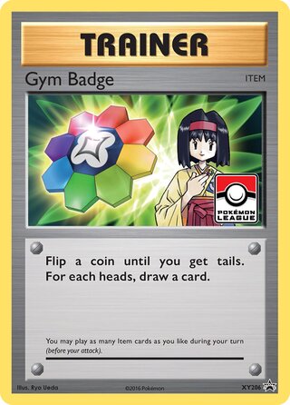 Gym Badge 206/211 from XY Promos