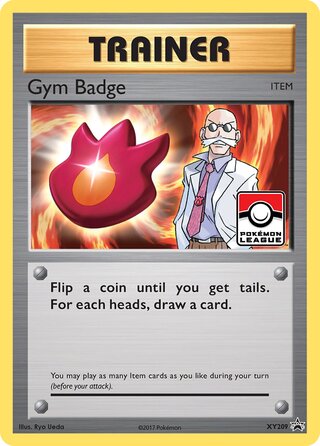 Gym Badge 209/211 from XY Promos