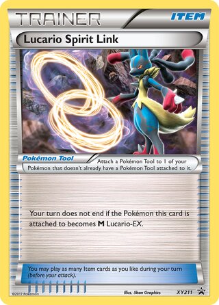 Lucario Spirit Link 211/211 from XY Promos