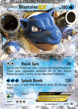 Blastoise-EX 30/211 from XY Promos