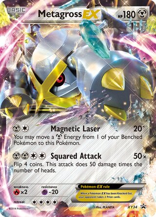 Metagross-EX 34/211 from XY Promos