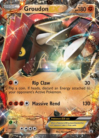 Groudon-EX 42/211 from XY Promos