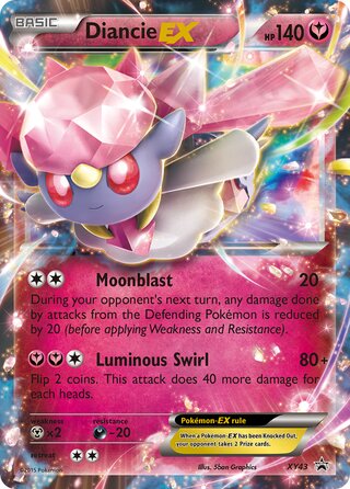 Diancie-EX 43/211 from XY Promos