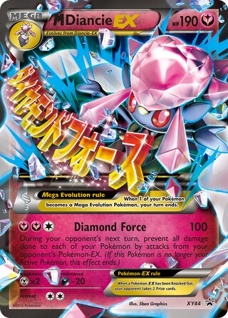 M Diancie-EX 44/211 from XY Promos
