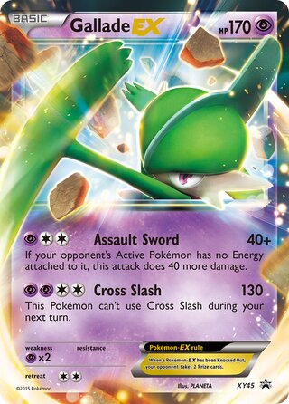 Gallade-EX 45/211 from XY Promos