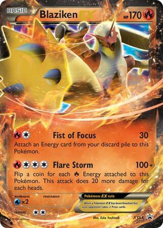 Blaziken-EX 54/211 from XY Promos