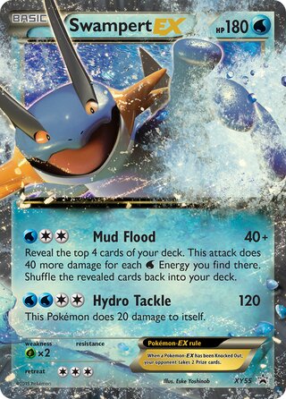 Swampert-EX 55/211 from XY Promos