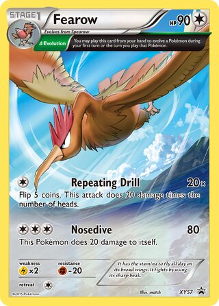 Fearow 57/211 from XY Promos