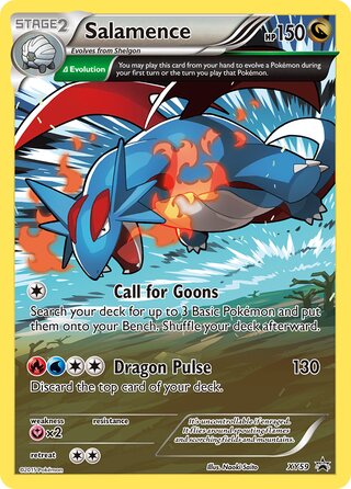 Salamence 59/211 from XY Promos