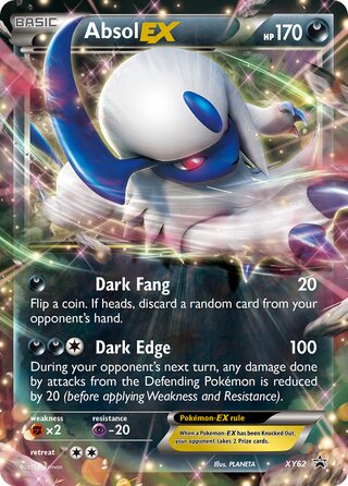 Absol-EX 62/211 from XY Promos