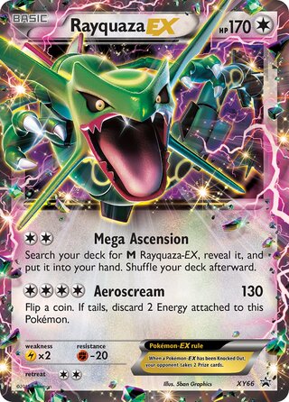 Rayquaza-EX 66/211 from XY Promos
