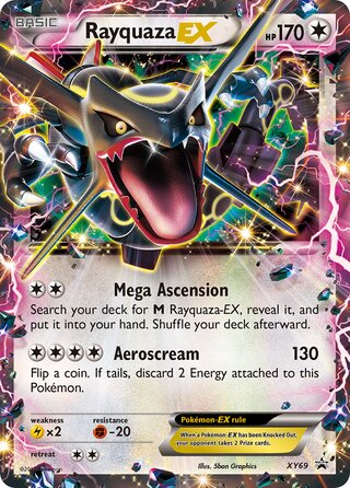 Rayquaza-EX 69/211 from XY Promos